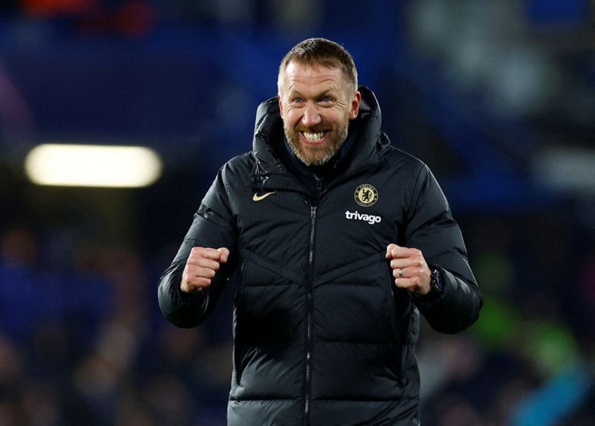 HLV Graham Potter rất vui khi Chelsea thắng được Dortmund