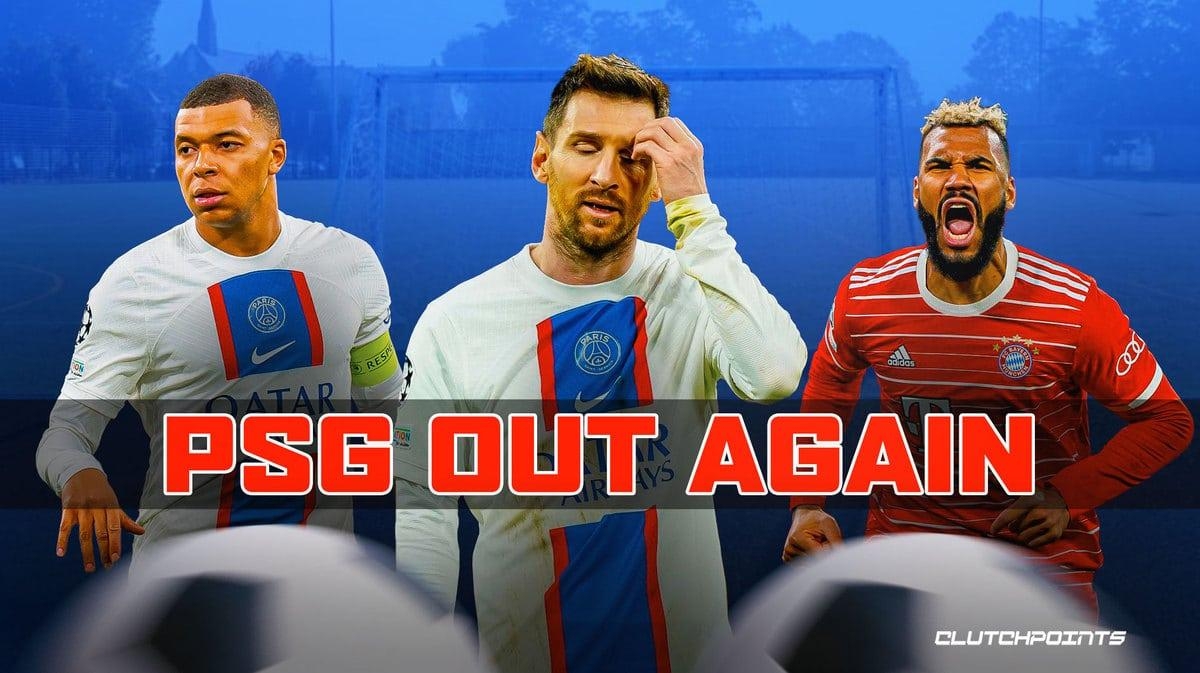Bộ đôi Kylian Mbappe và Lionel Messi bất lực trên sân Allianz Arena