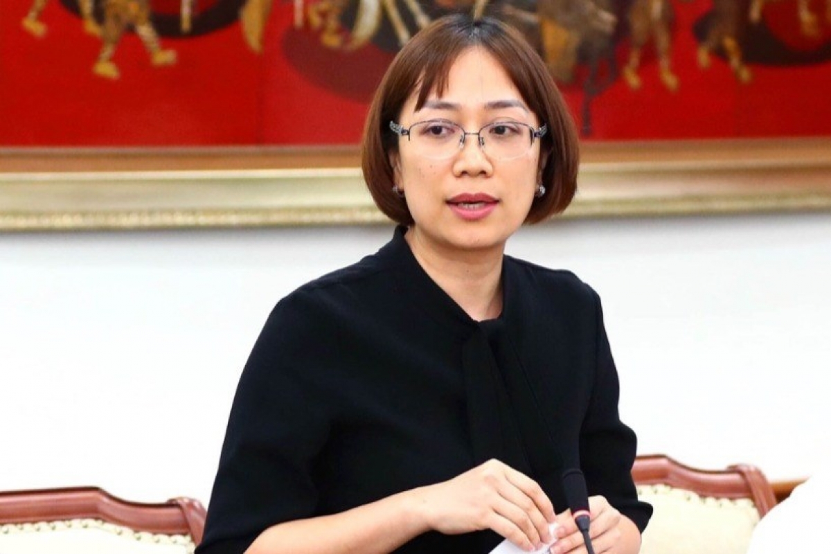 Bà Phan Linh Chi, Phó Vụ trưởng Vụ Kế hoạch - Tài chính, Bộ VH-TT&DL.