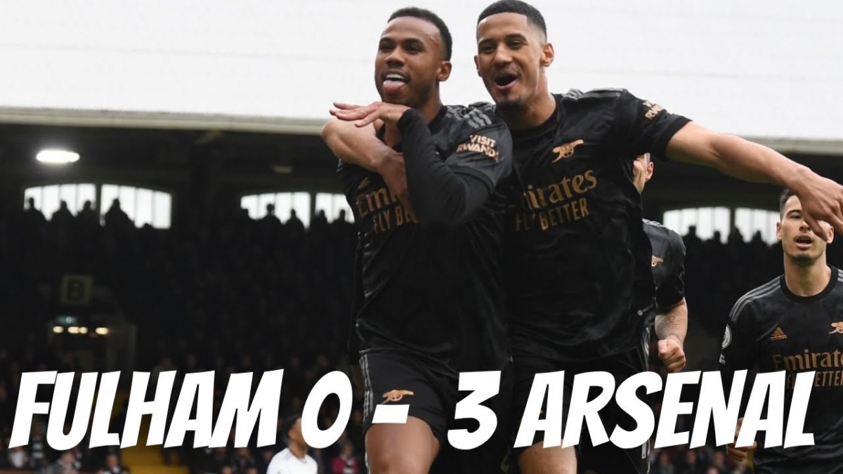 Arsenal thắng đậm Fulham ngay trên sân Craven Cottage