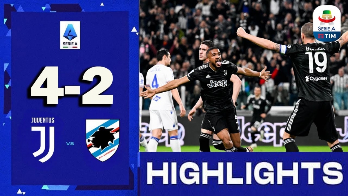 Juventus đè bẹp Sampdoria