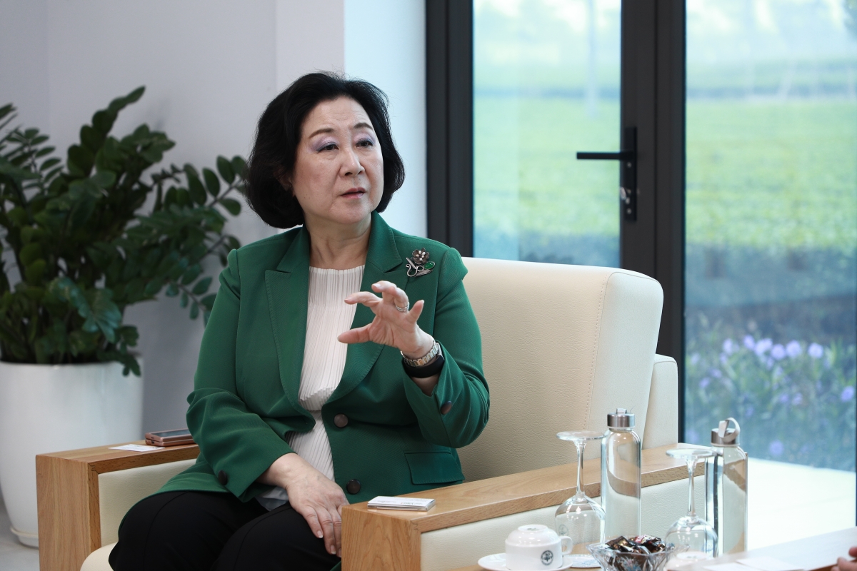 GS Eun Mee Kim – Hiệu trưởng Trường ĐH nữ sinh EWHA
