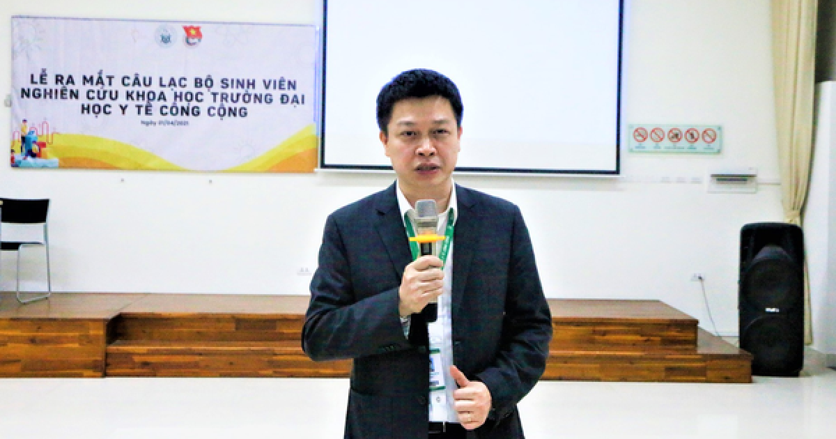 GS.TS Hoàng Văn Minh, Hiệu trưởng Trường Đại học Y tế công cộng