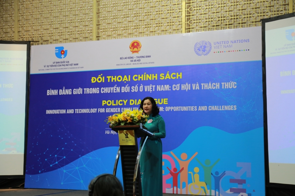 Bà Nguyễn Thị Hà - Thứ trưởng Bộ Lao động Thương binh và Xã hội