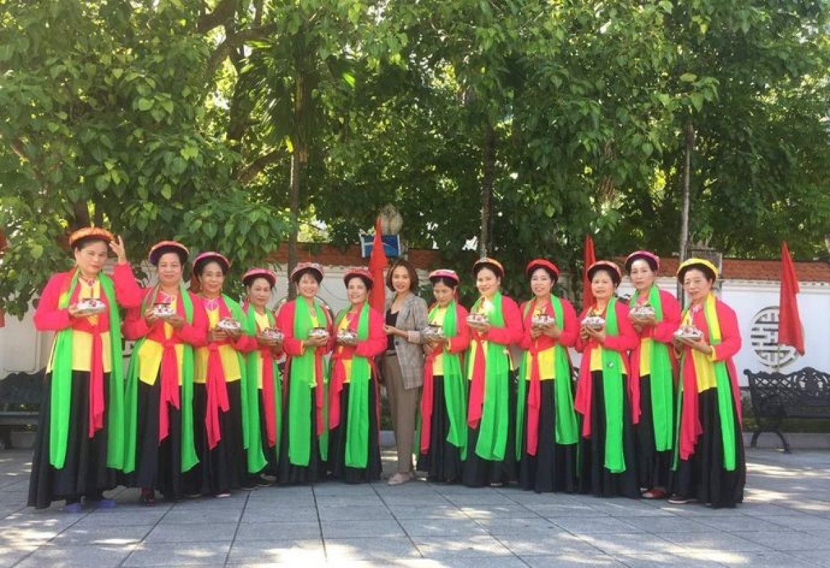 Tiết mục “Múa đèn chạy chữ” của xã Thiệu Quang đã từng giành được nhiều giải cao, gây ấn tượng với người xem