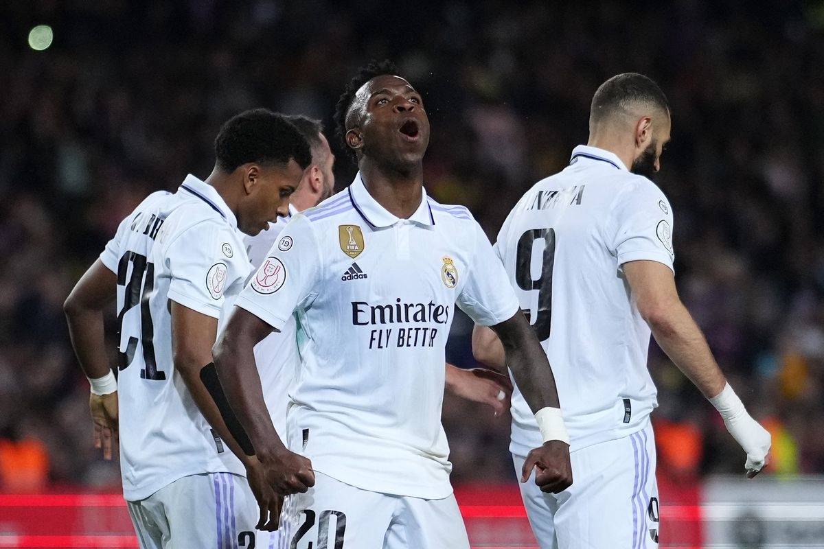 Vinicius Junior phá vỡ thế cân bằng vào cuối hiệp 1