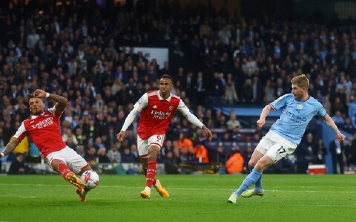 Kevin De Bruyne ghi bàn thắng thứ hai trong trận đấu