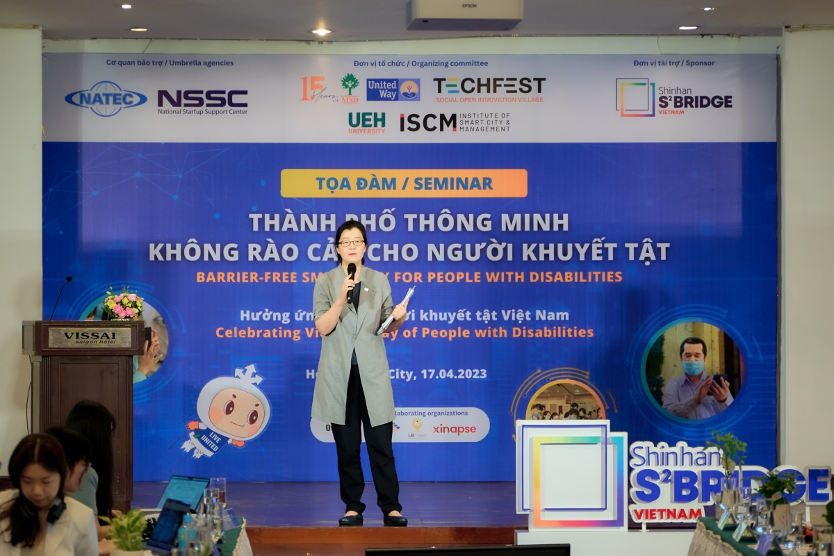 Bà Hooyung Young, Phó chủ tịch tổ chức United Way Worldwide phụ trách khu vực Đông Nam Á, Hàn Quốc & Nhật Bản