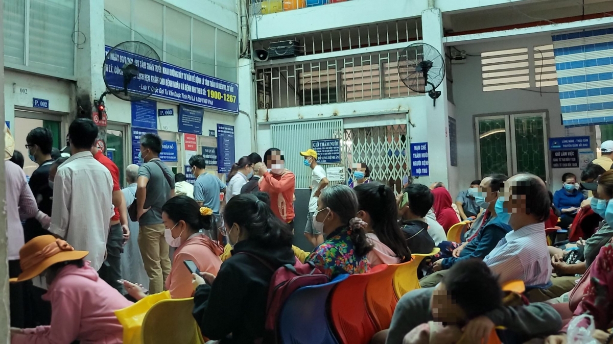 Khu khám bệnh tại Bệnh viện Tâm thần TP.HCM, cơ sở Võ Văn Kiệt.