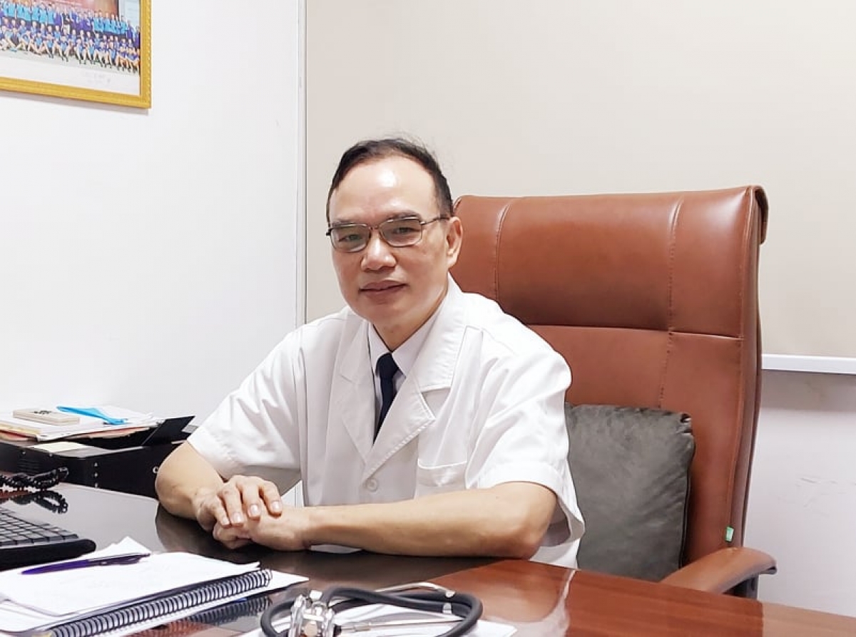 PGS-TS-BS Nguyễn Xuân Ninh- Phó Viện trưởng Viện Y học ứng dụng Việt Nam