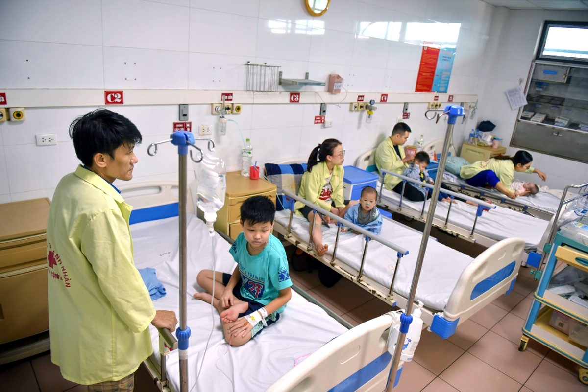 Hà Nội ghi nhận bệnh nhi mắc tay chân miệng gia tăng