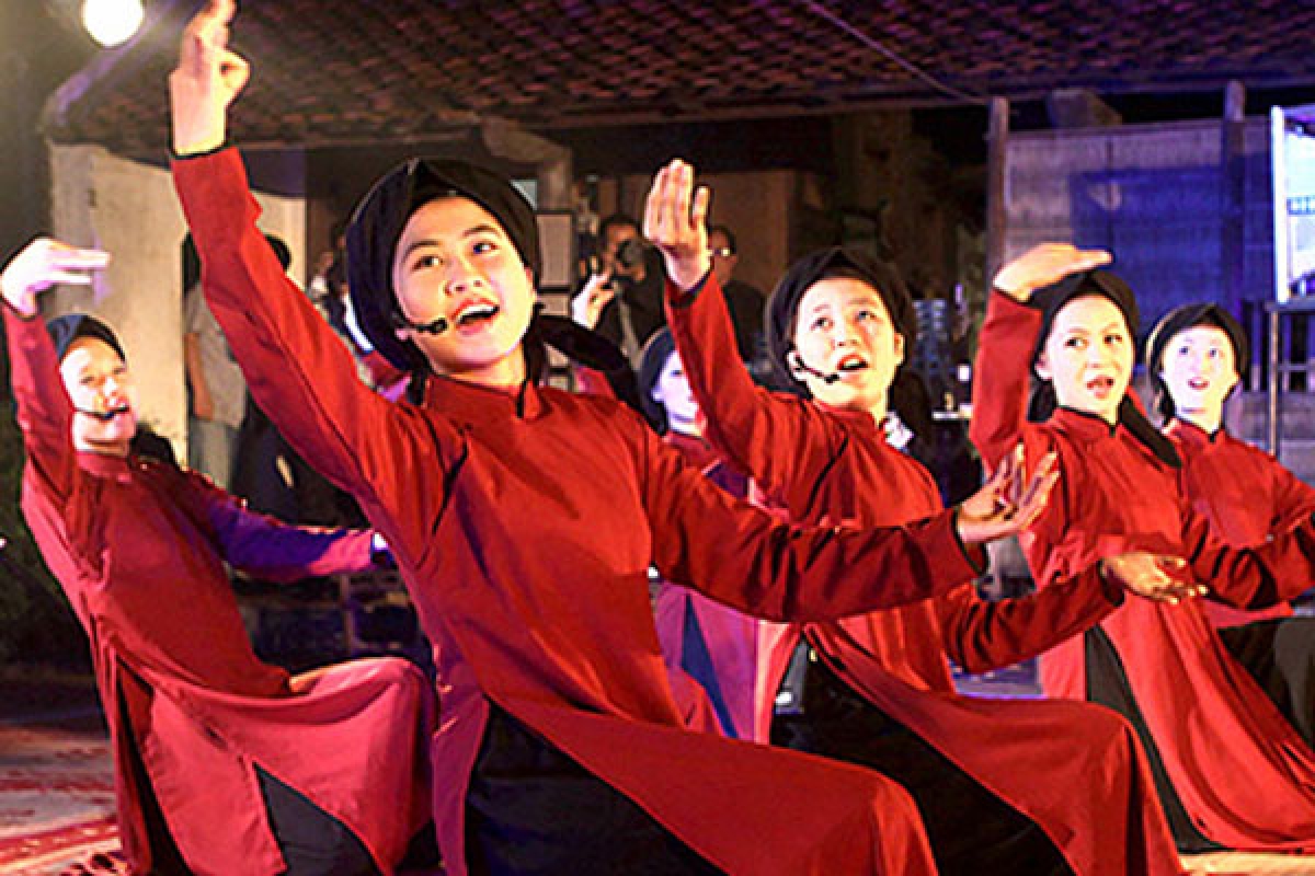 Hát xoan Phú Thọ - Một trong 15 di sản văn hóa phi vật thể của VN được UNESCO ghi danh
