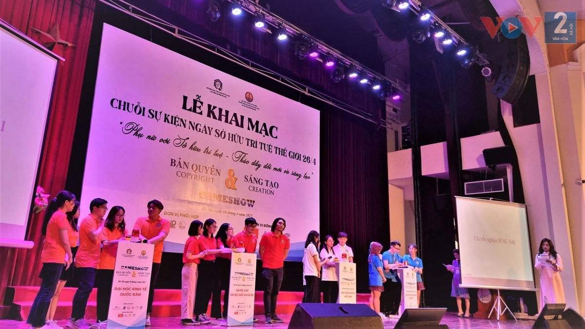 Gameshow “Bản quyền và sáng tạo” diễn ra sôi nổi và kịch tính