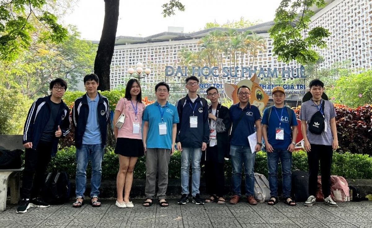 Đội thi của trường Đại học Khoa học tự nhiên (ĐHQG Hà Nội)