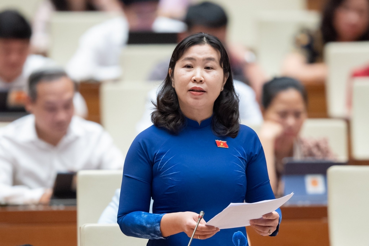 Đại biểu Lê Thị Song An - Đoàn đại biểu Quốc hội tỉnh Long An