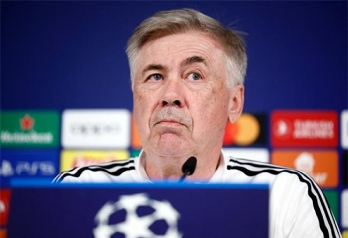HLV Carlo Ancelotti của Real Madrid