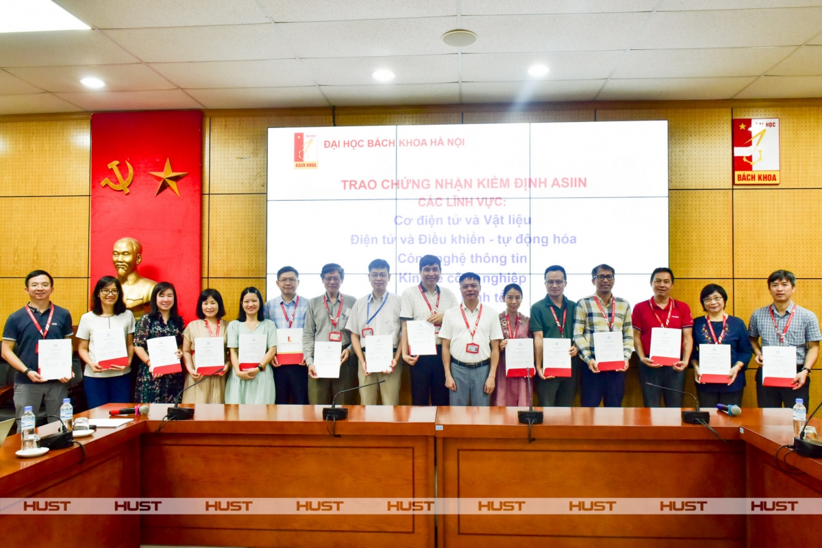 16 Chương trình đào tạo của Bách khoa Hà Nội đạt Kiểm định ASIIN