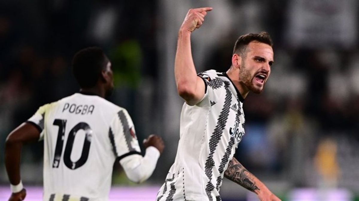 Federico Gatti đã tỏa sáng với pha lập công ở phút 90+7 để gỡ hòa cho Juventus