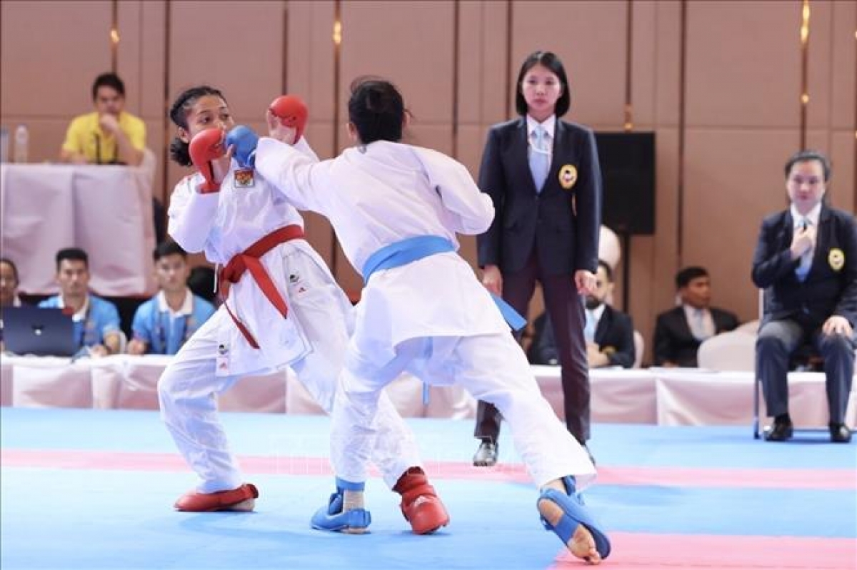 Hoàng Thị Mỹ Tâm tự tin trước đối thủ từng thất bại trước cô ở giải vô địch Đông Nam Á vào tháng 3 vừa qua.