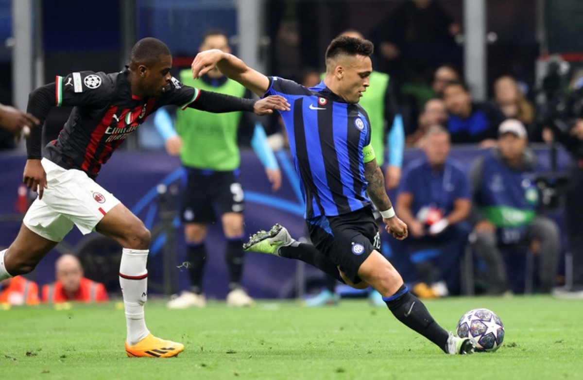 Lautaro Martinez lập công đưa Inter vào chung kết.