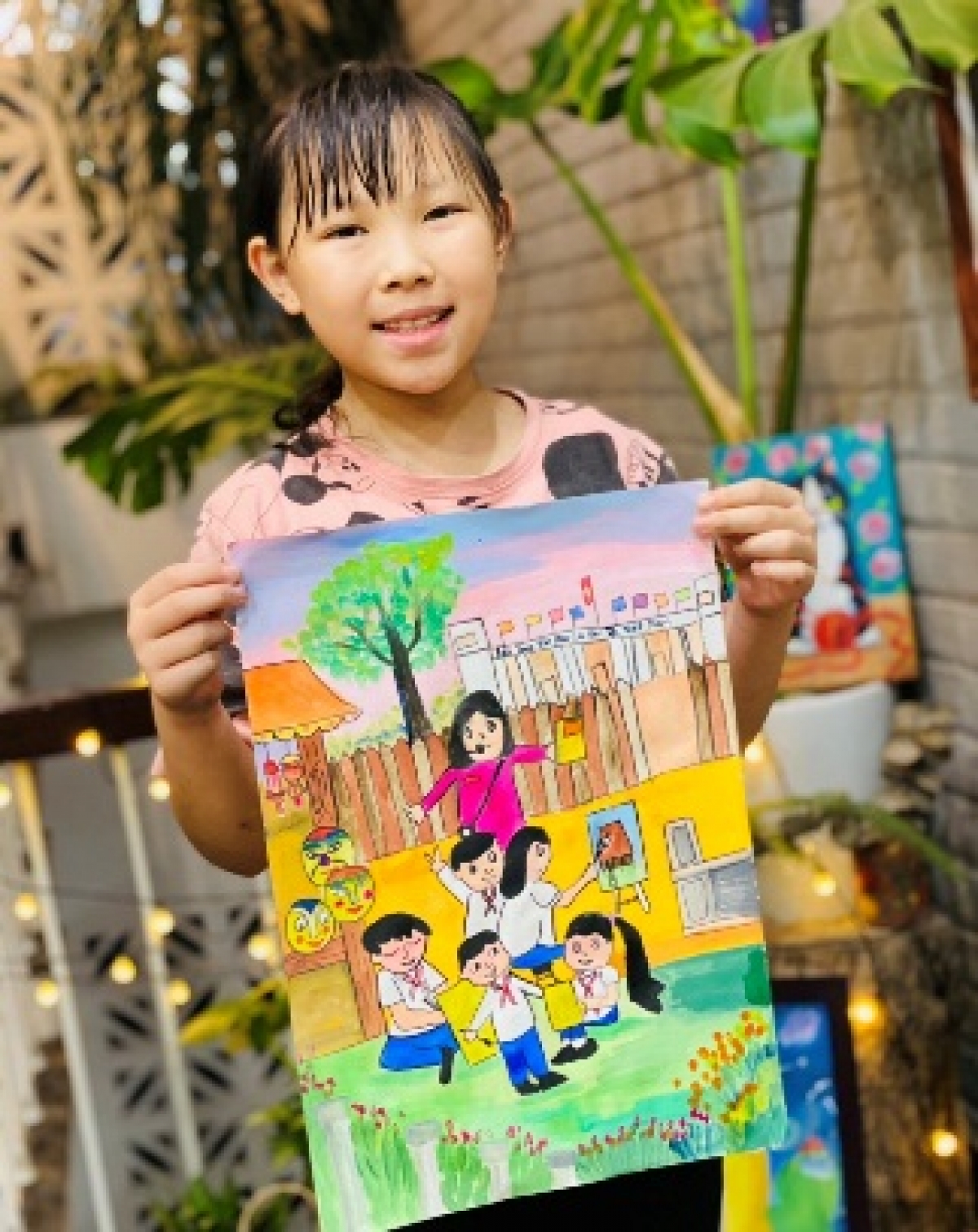 Tác phẩm dự thi vẽ tranh: "Bảo tàng với di sản văn hóa Việt Nam"