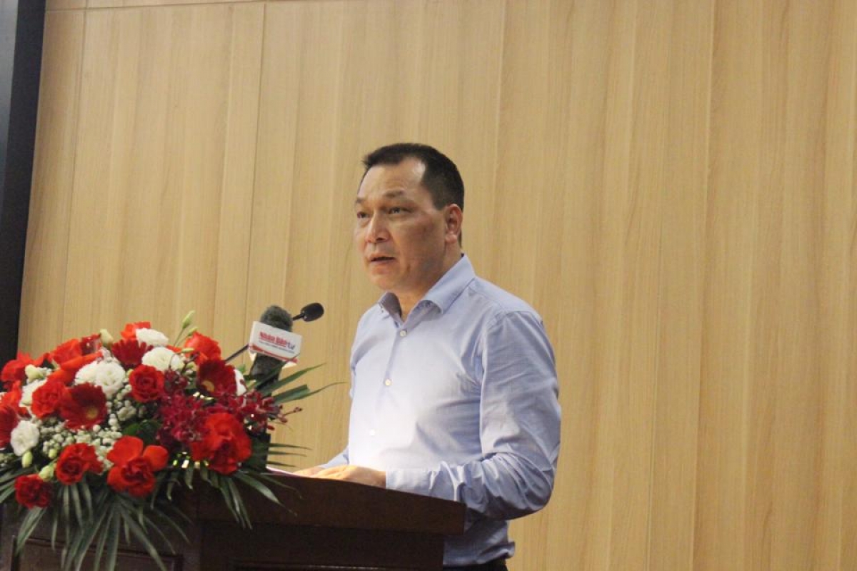 Thứ trưởng Bộ Công Thương Đặng Hoàng An chia sẻ tầm quan trọng của việc tiết kiệm điện