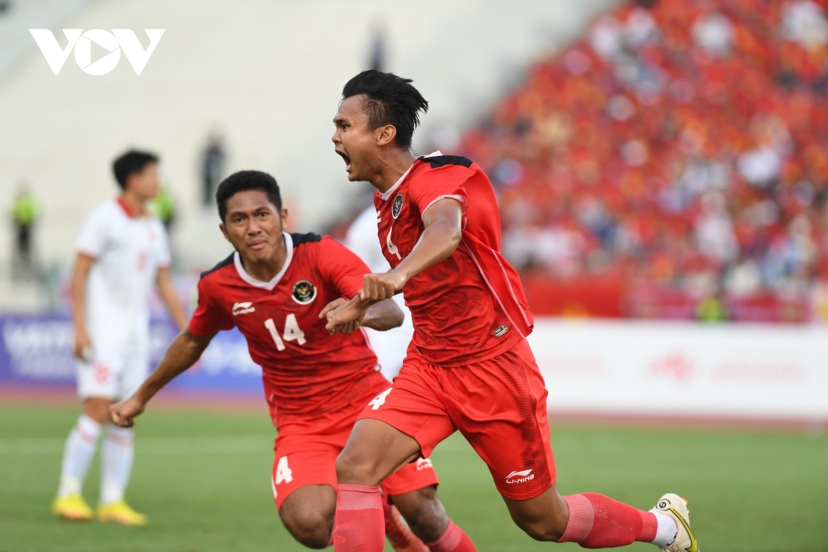 U22 Indonesia bất ngờ vươn lên dẫn trước ngay ở phút thứ 10