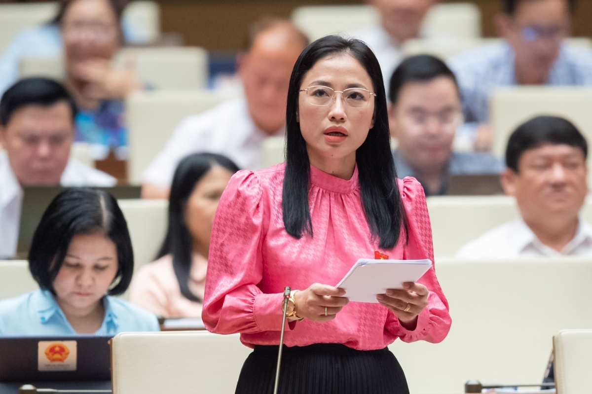 Đại biểu Trần Khánh Thu - Đoàn đại biểu Quốc hội tỉnh Thái Bình