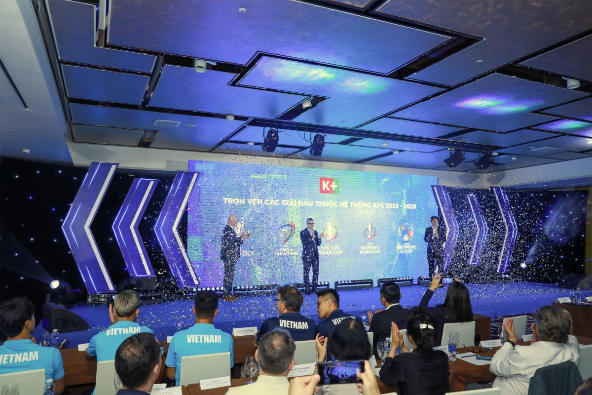 Truyền hình K+ đạt được thỏa thuận độc quyền phát sóng các giải đấu do Liên đoàn bóng đá Châu Á (AFC) tổ chức trong 4 mùa giải liên tiếp