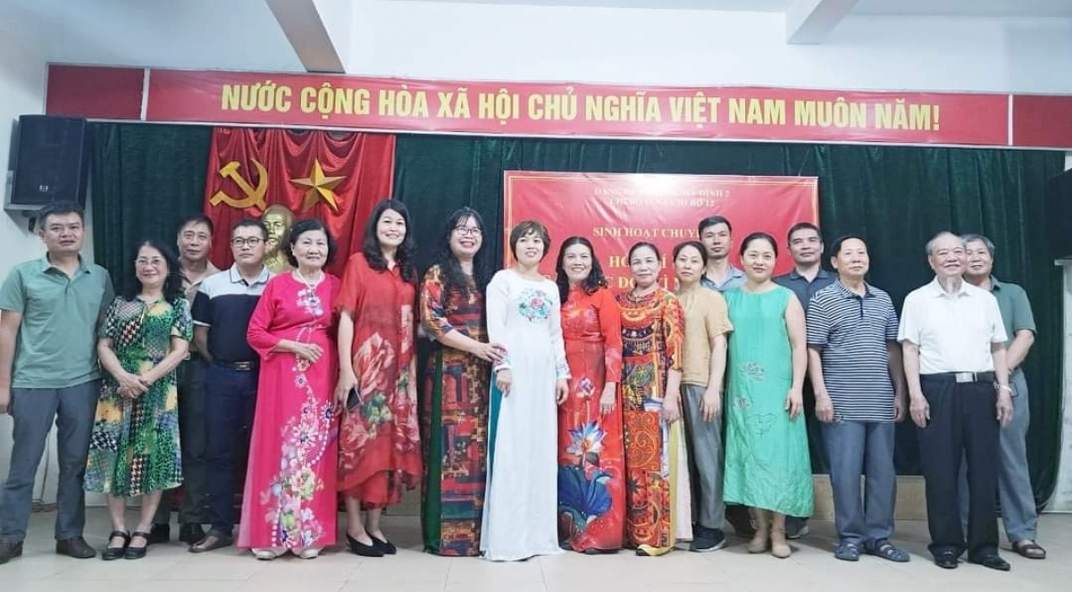 Trưởng/Phó các Liên gia Văn hóa Tổ dân phố 12