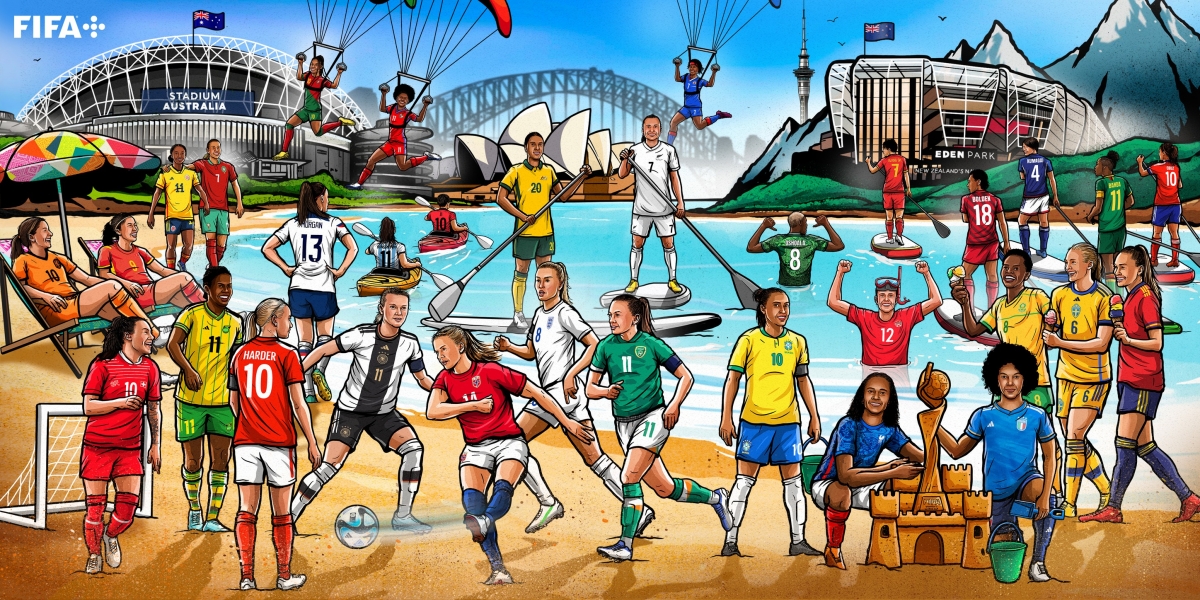 World Cup nữ 2023 đã sẵn sàng (Ảnh: FIFA)