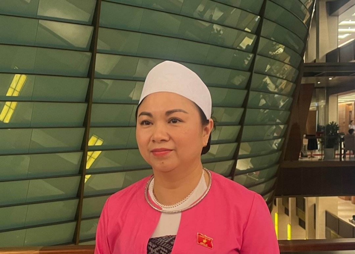 Đại biểu Đặng Bích Ngọc - Đoàn đại biểu Quốc hội tỉnh Hòa Bình