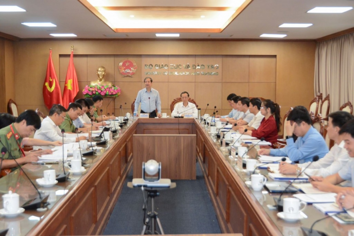 Hội nghị trực tuyến triển khai thi tốt nghiệp THPT năm 2023