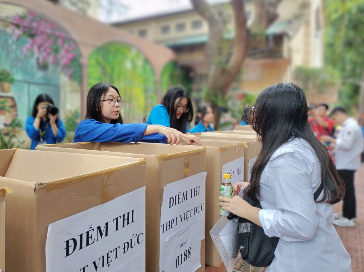 Khu vực đề đồ cá nhân của thí sinh
