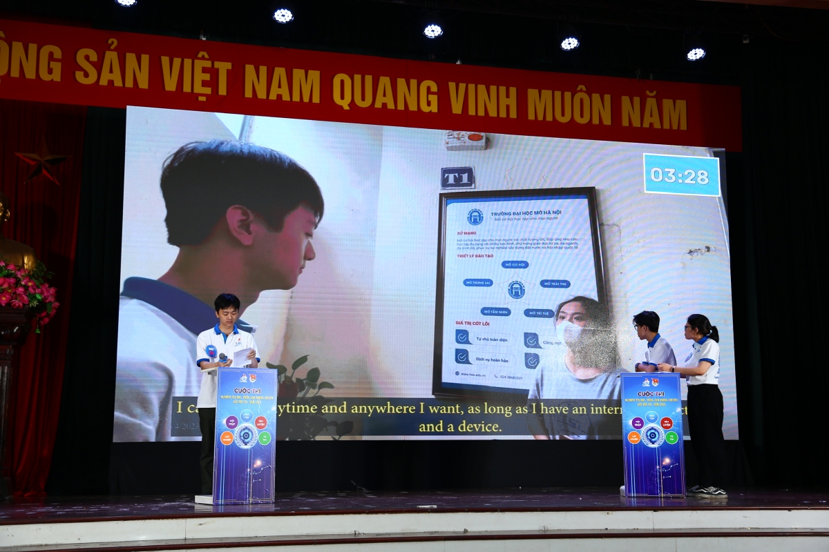 Tỏa sáng là phần thi đòi hỏi tính tổng hợp kiến thức, phản xạ nhanh các tình huống đối phương đặt ra.