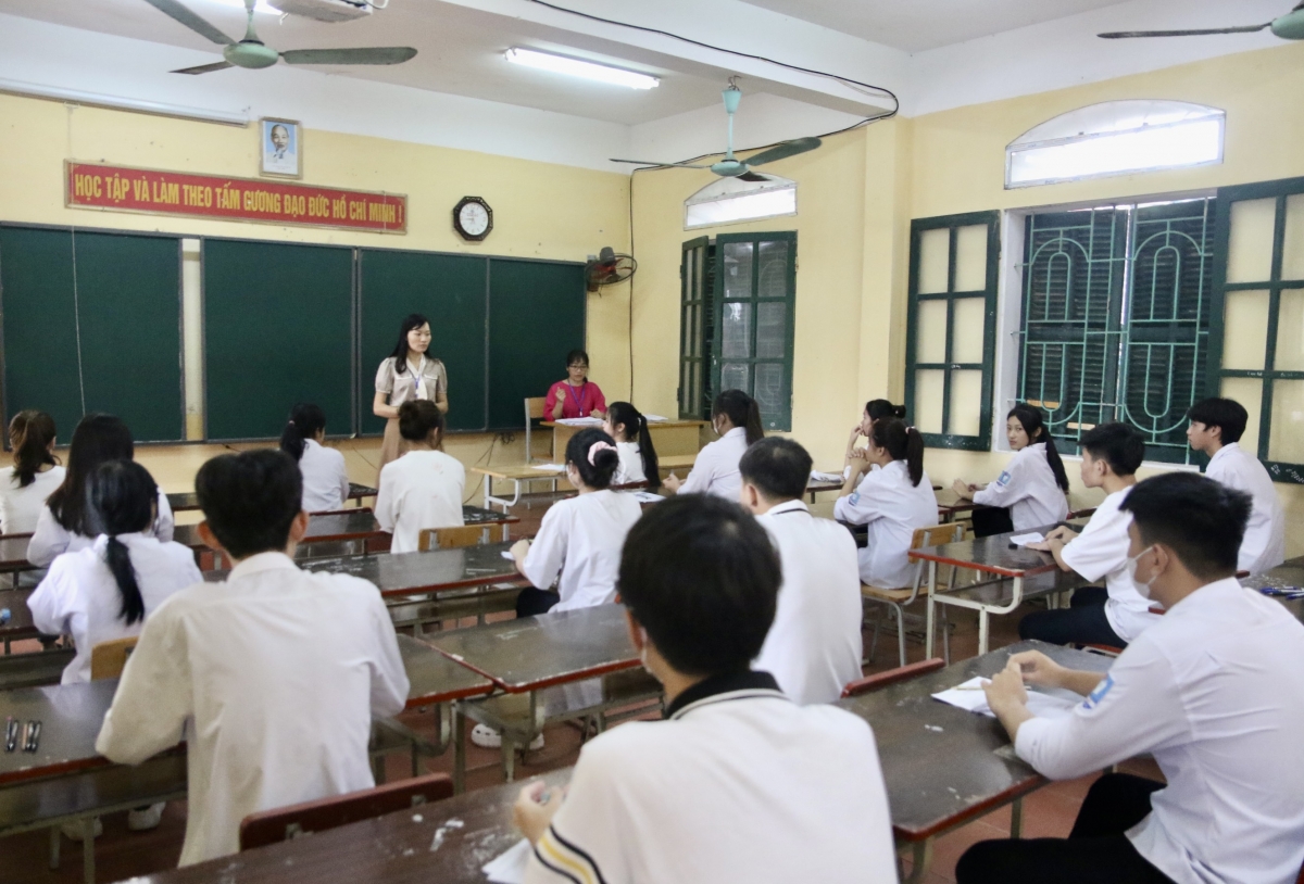 Điểm thi Trường THPT Yên Mỹ có 751 thí sinh dự thi với 31 phòng thi