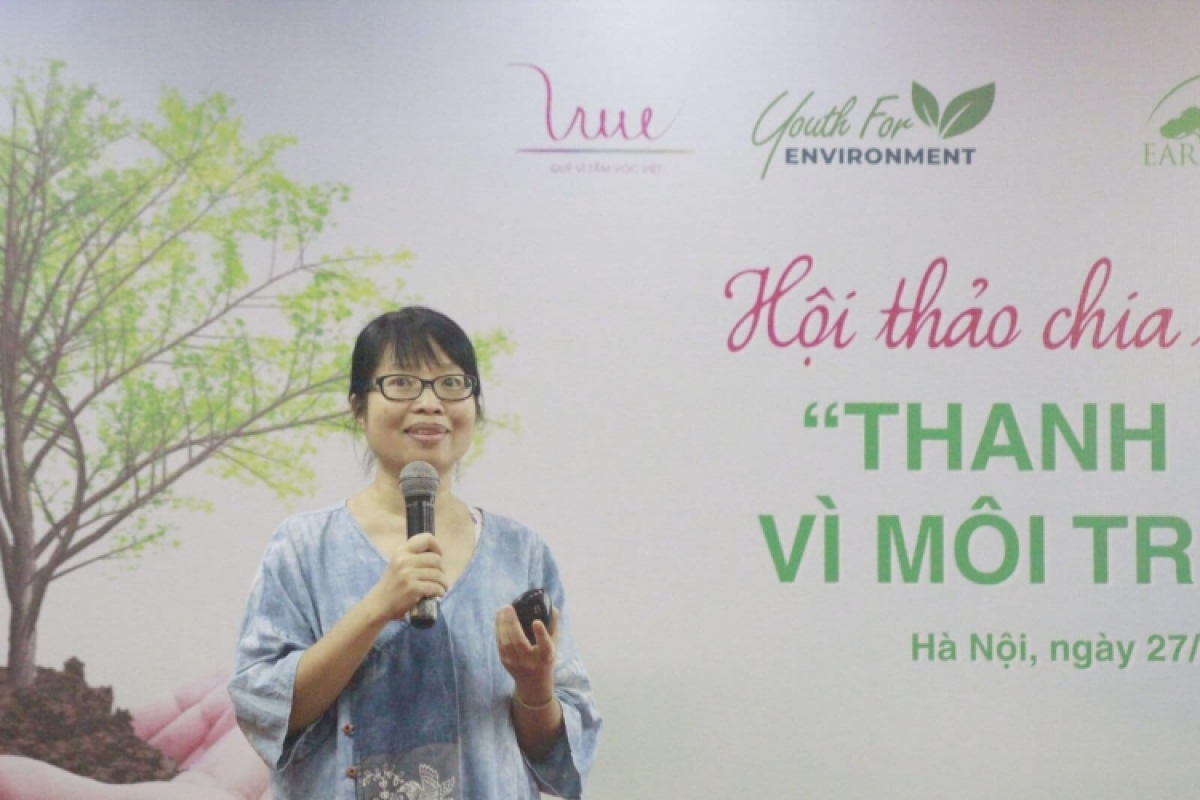 Bà Đỗ Vân Nguyệt - Giám đốc Trung tâm Sống và Học tập vì Môi trường và Cộng đồng
(Live & Learn)