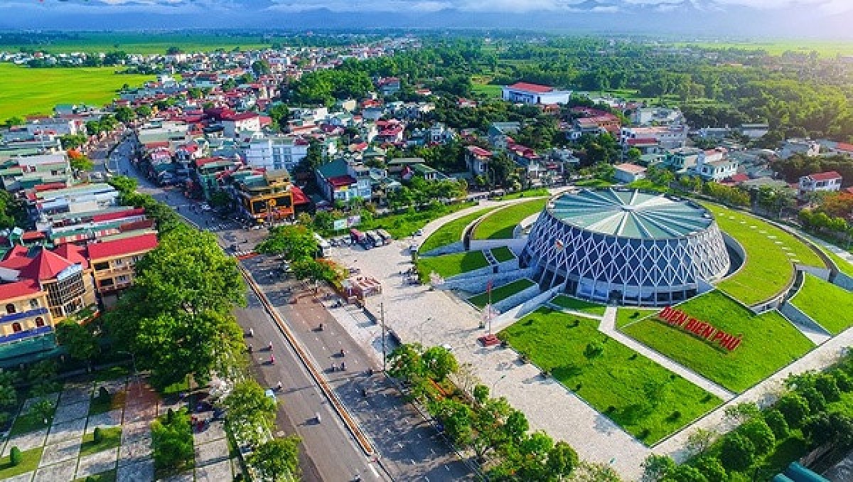 Toàn cảnh bảo tàng Chiến thắng Lịch sử Điện Biên Phủ
 