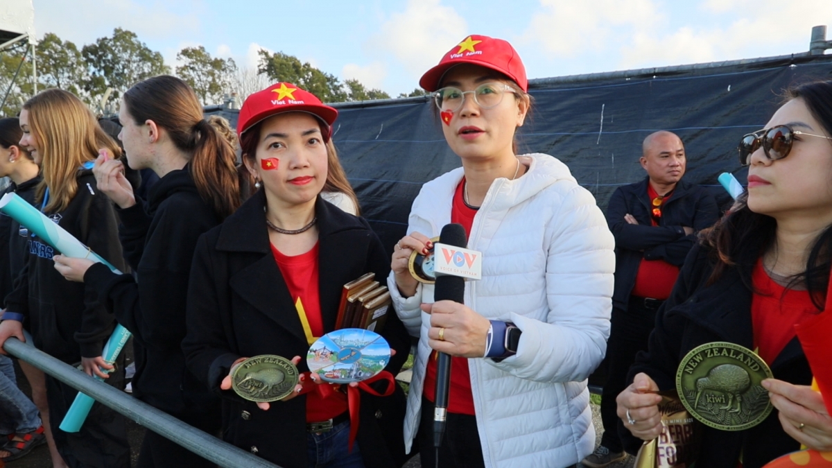 Chị Trần Lệ Tâm, Việt kiều sống tại thành phố Auckland