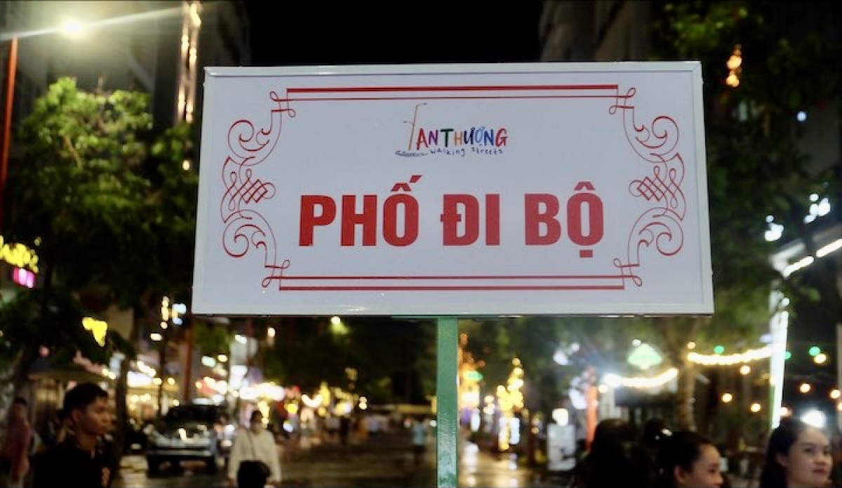 Phố đi bộ An Thượng. Ảnh: BTC