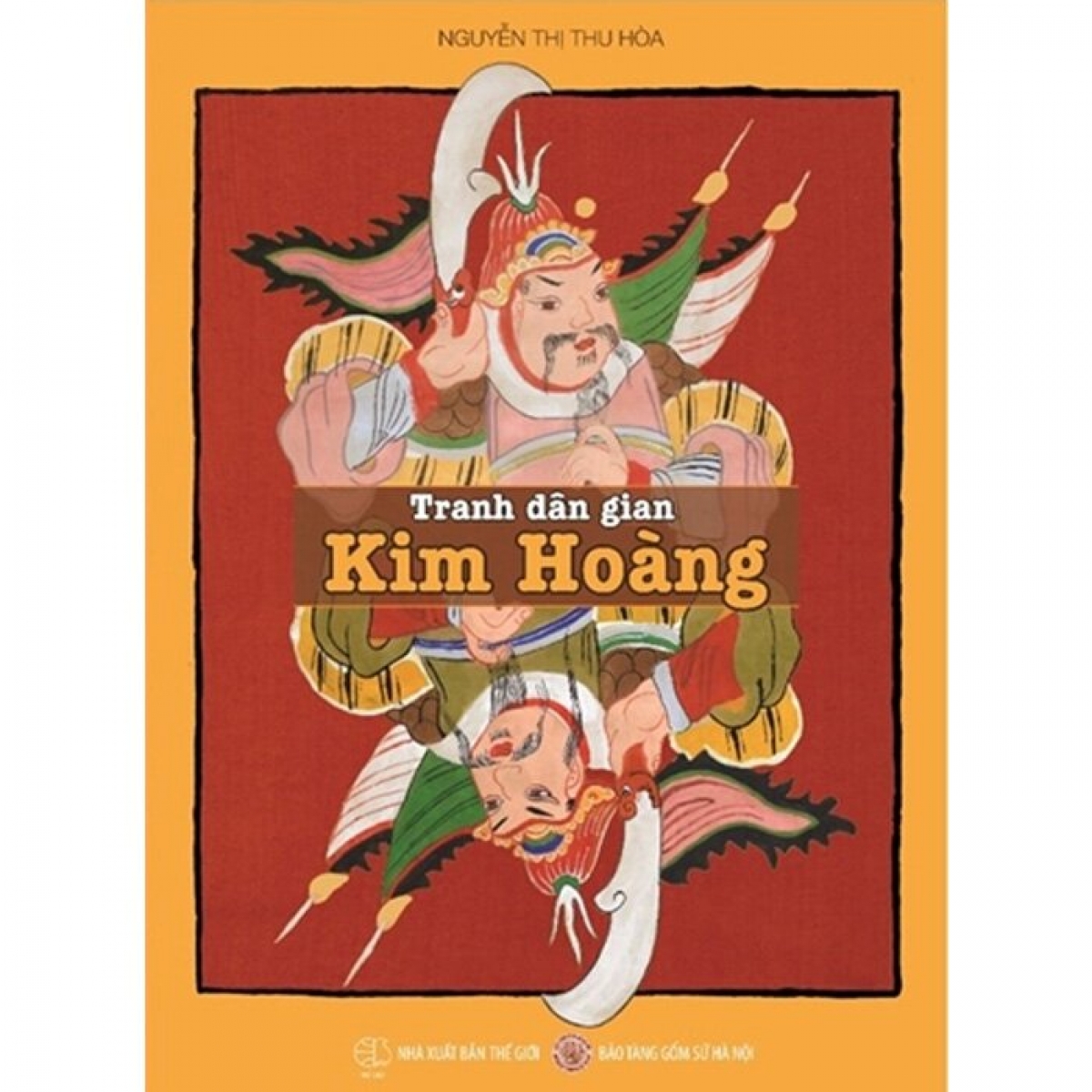 "Dòng tranh dân gian Kim Hoàng" tác phẩm đoạt giải - Vì tình yêu Hà Nội trong khuôn khổ giải thưởng Bùi Xuân Phái. Ảnh KT