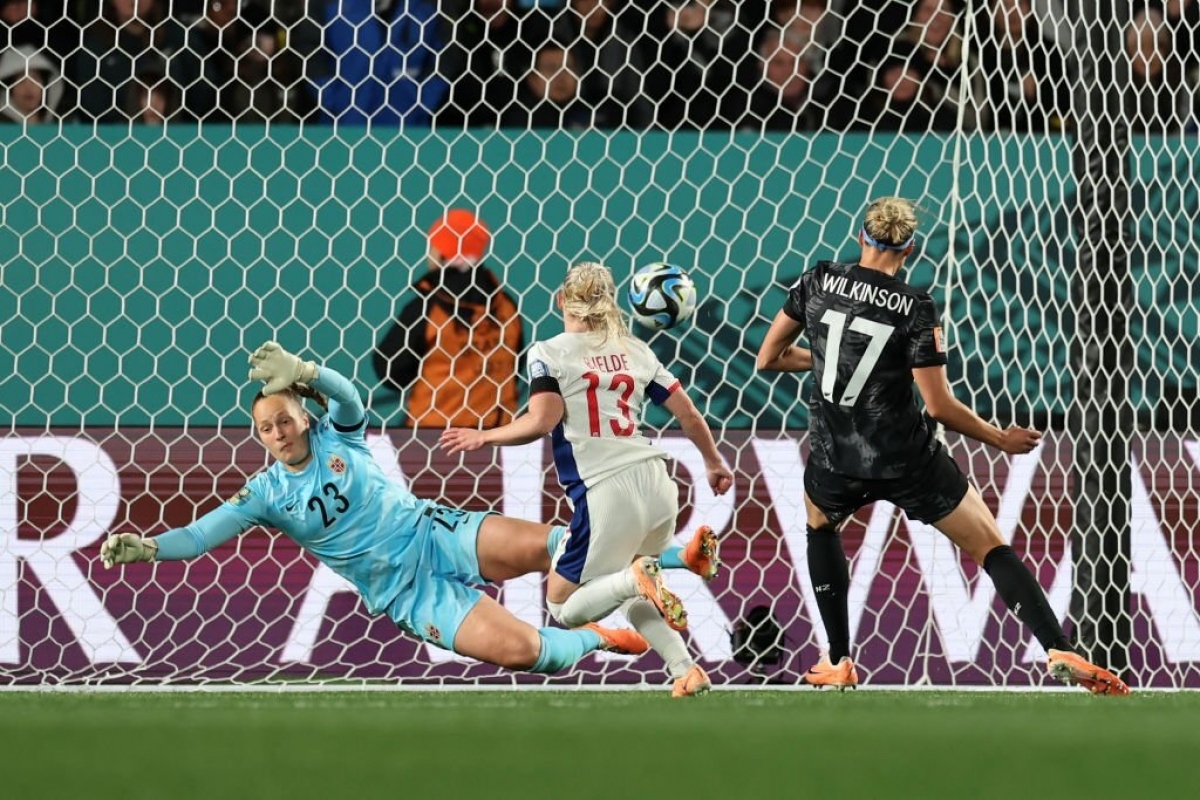 Wilkinson ghi bàn duy nhất mang về chiến thắng cho New Zealand (Ảnh: Getty)