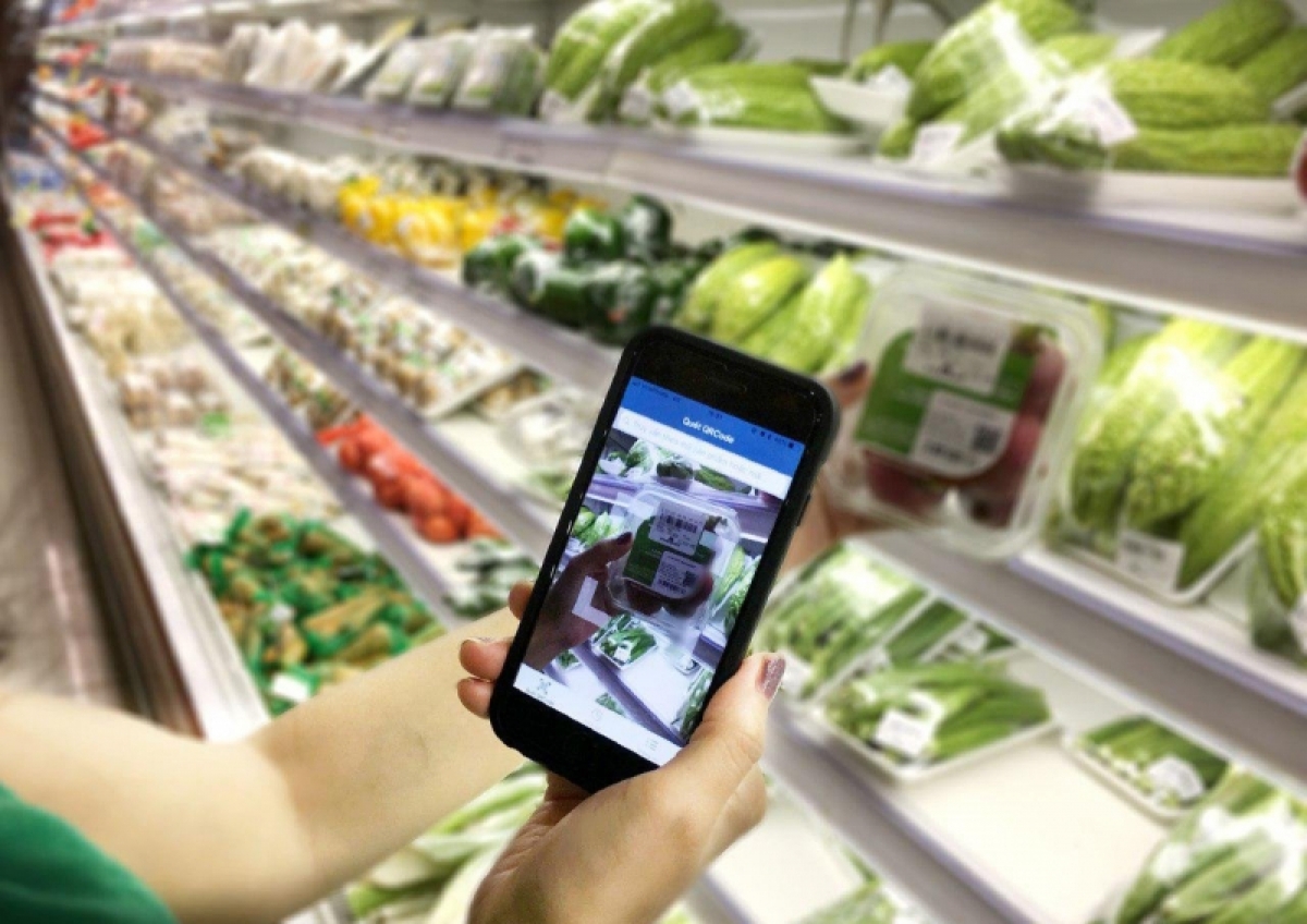 Hiện ở nước ta, số lượng các sản phẩm thực phẩm có thể quét mã QR chưa nhiều