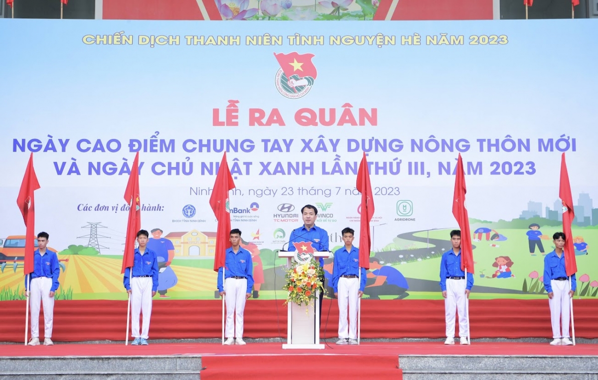 Đồng chí Ngô Văn Cương- Bí thư T.Ư Đoàn: Chiến dịch Thanh niên tình nguyện hè đã tạo dựng được hình ảnh đẹp về thế hệ thanh niên Việt Nam thời kỳ mới: xung kích - tình nguyện - sáng tạo