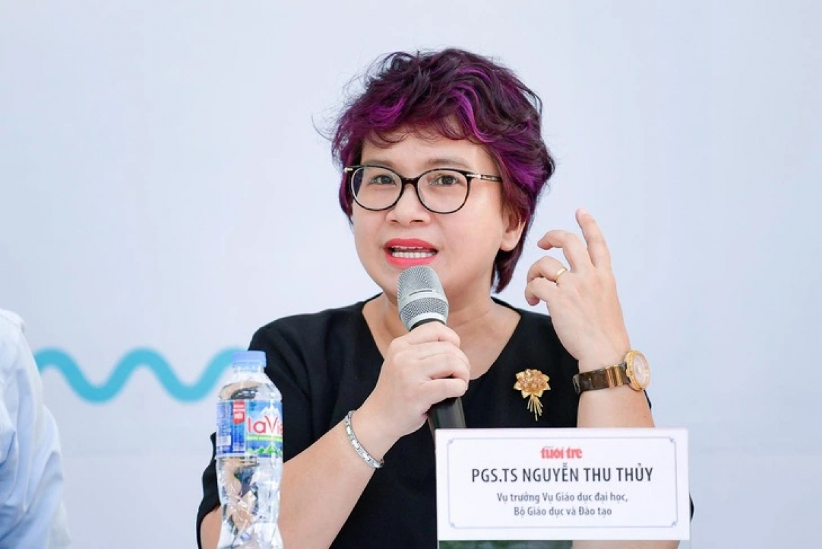 PGS.TS Nguyễn Thu Thủy, Vụ trưởng Vụ Giáo dục ĐH, Bộ GD-ĐT