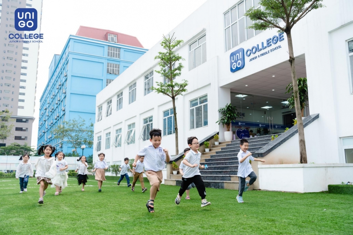 Học sinh trường tiểu học UNIGO College