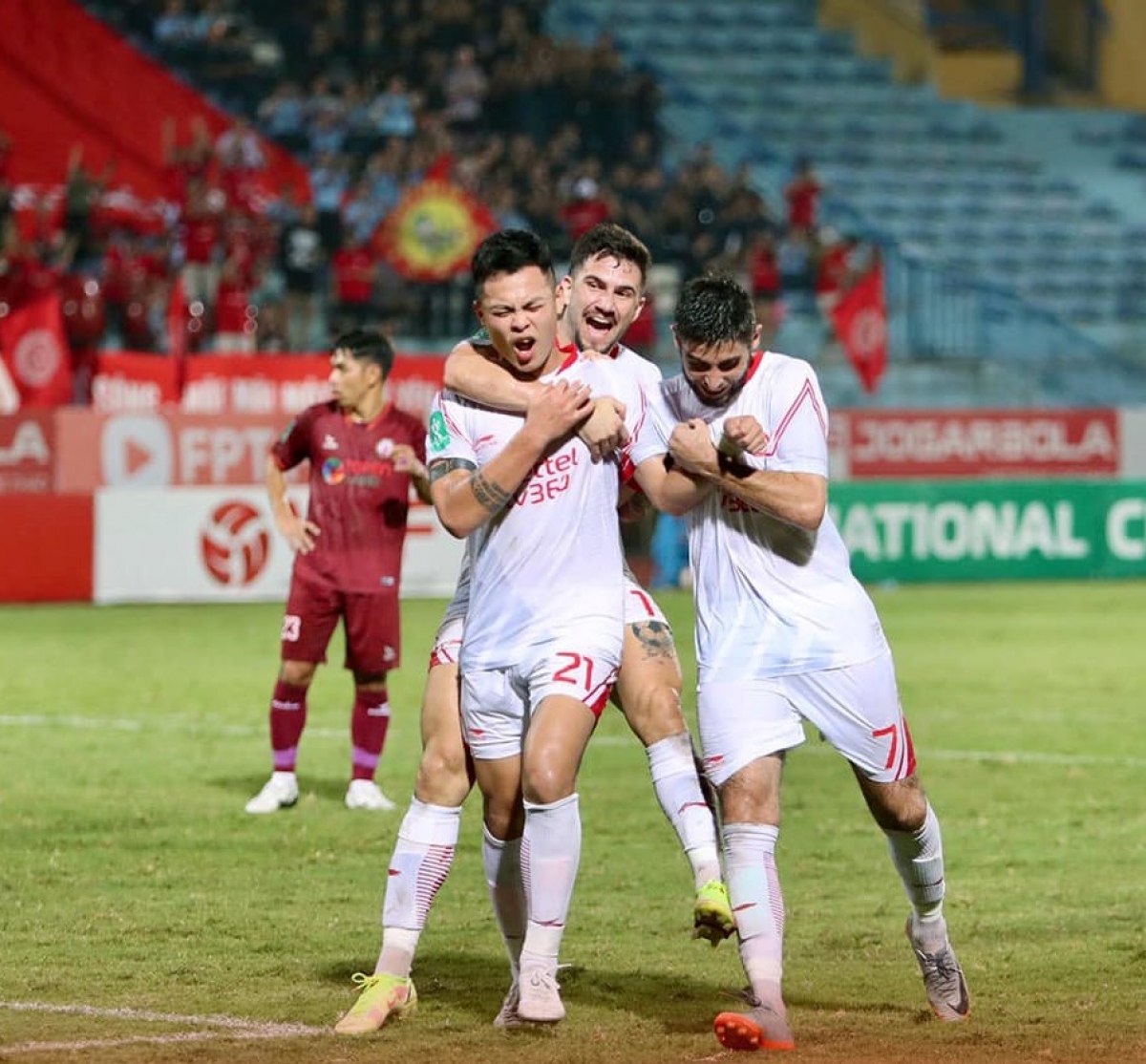 Đức Chiến tỏa sáng khi sắm vai siêu dự bị (Ảnh: Viettel FC)