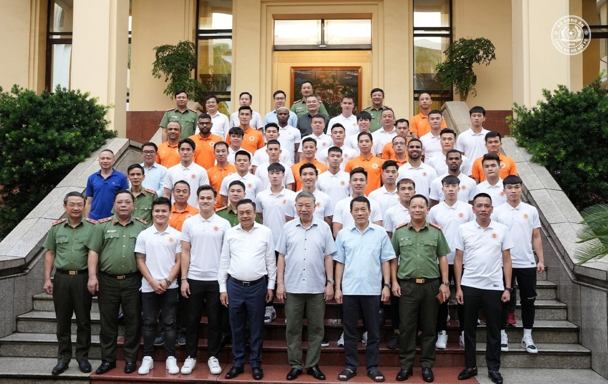 Kế thừa truyền thống của động bóng tên tuổi Công An Hà Nội (Ảnh: CAHN FC)