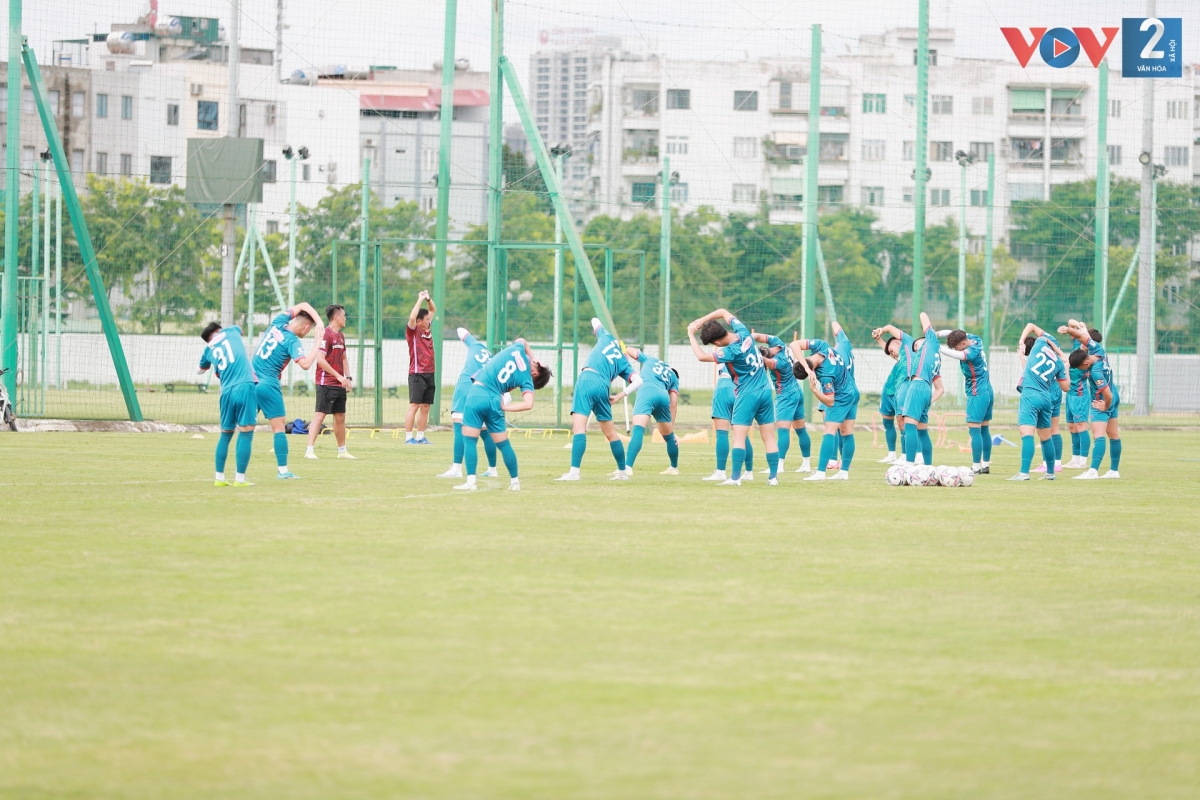 Quân số của U23 đông đủ hơn với 5 cầu thủ vừa hội quân nâng tổng số lên 22 người