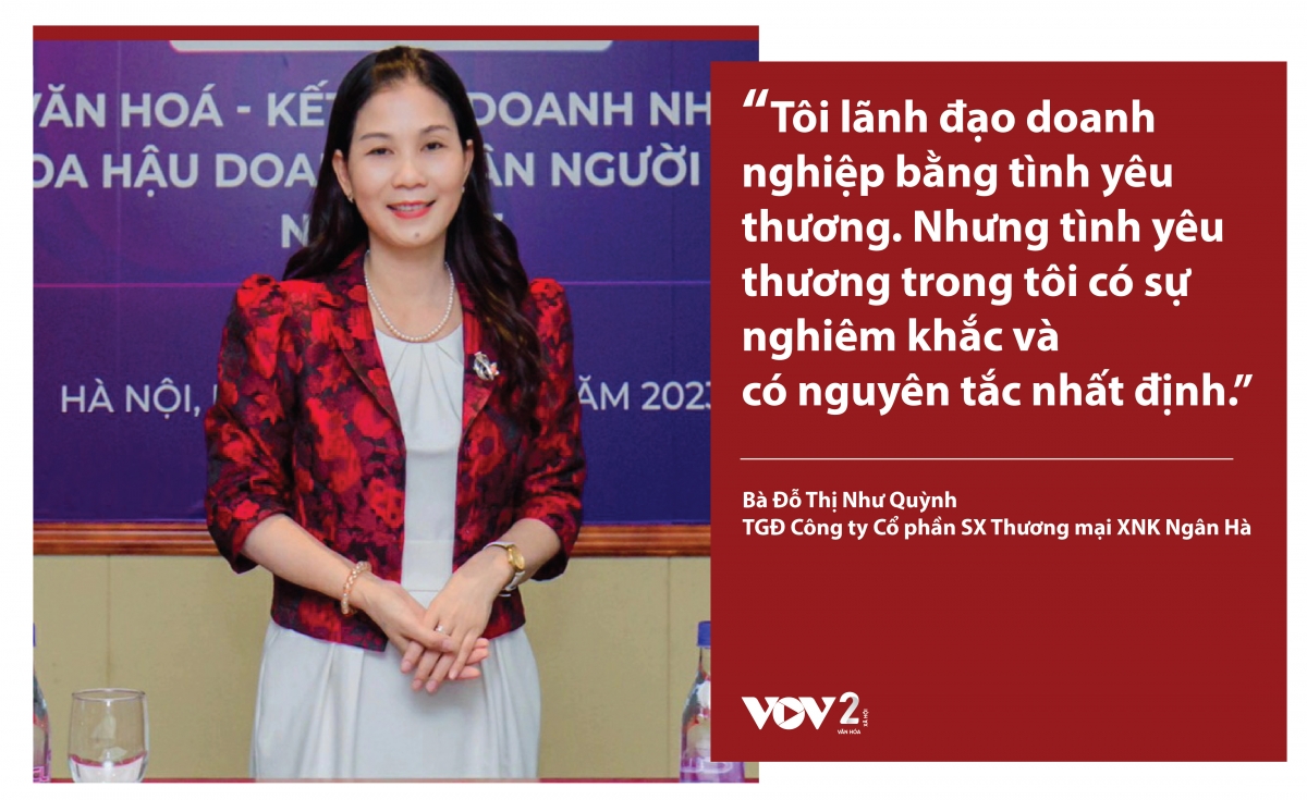 Doanh nhân Đỗ Thị Như Quỳnh - TGĐ Công ty Cổ phần sản xuất Thương mại xuất nhập khẩu
Ngân Hà